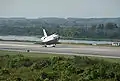 Discovery lands on runway 33 at KSC ending the STS-131 mission.