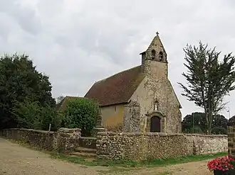 The chapel of Notre-Dame des Champs, in Saint-Jean-d'Assé