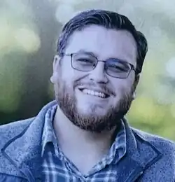 Vermont State Senator Samuel Douglass as depicted in 2024 campaign mailer