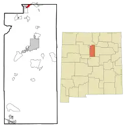 Location of La Puebla, New Mexico