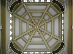 Interior of the crossing