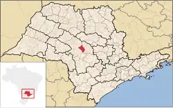 Location in São Paulo state