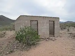 The Sasco Jail was built of concrete to stop prisoners from escaping.