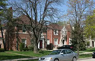 The Sauganash Historic District in Forest Glen.
