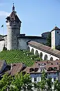 Munot fortification in Schaffhausen
