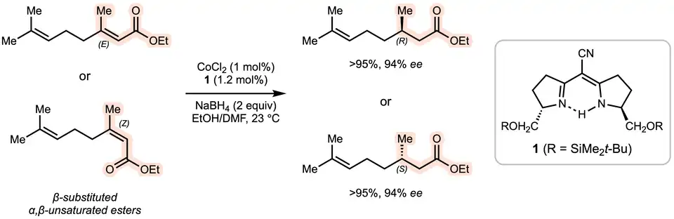 Conjugate reduction of esters