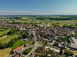 Aerial view of Schlüsselfeld