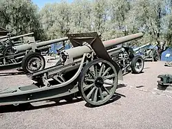 A Polish wz. 1878/10/31 at the Hameenlinna artillery museum.