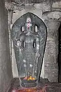 Dakshinamurthy in the Arakeshwara temple at Hole Alur