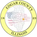 Official seal of Edgar County