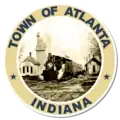 Official seal of Atlanta, Indiana