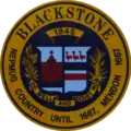 Official seal of Blackstone, Massachusetts