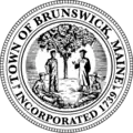 Official seal of Brunswick, Maine