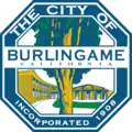 Official seal of Burlingame, California