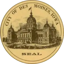 Official seal of Des Moines