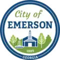 Official seal of Emerson, Georgia