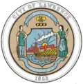 Official seal of Lawrence, Massachusetts