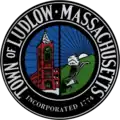 Official seal of Ludlow, Massachusetts