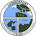 Official seal of Lumberport, West Virginia