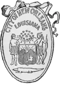 Seal of the City of New Orleans (c. 1912)