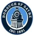 Official seal of Sayre, Pennsylvania