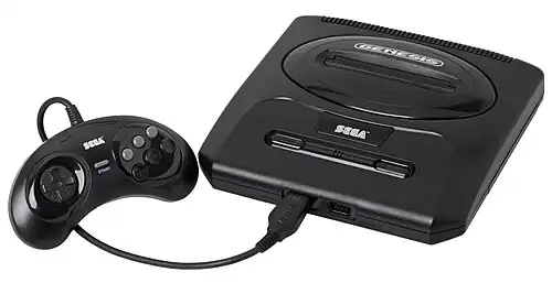 Model 2 Genesis with 6-button controller