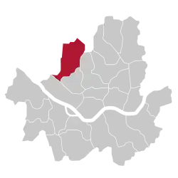 Location of Eunpyeong District in Seoul