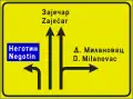 Preliminary direction indicator (option 1)