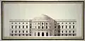Stephen Hallet's design for the U.S. Capitol