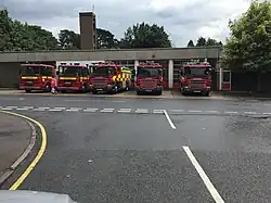 Several appliances lined up at Hemel Hempstead