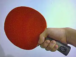 Shakehand grip (forehand)