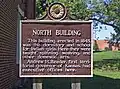 North Building sign