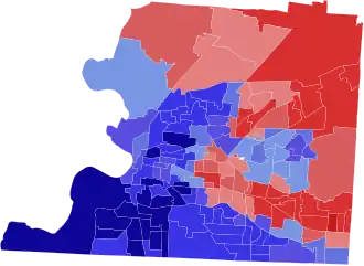 Final results by county