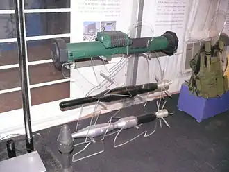 IMI Shipon with its rockets