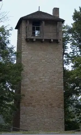 Jackson Ferry Shot Tower in Wythe County, Virginia, US