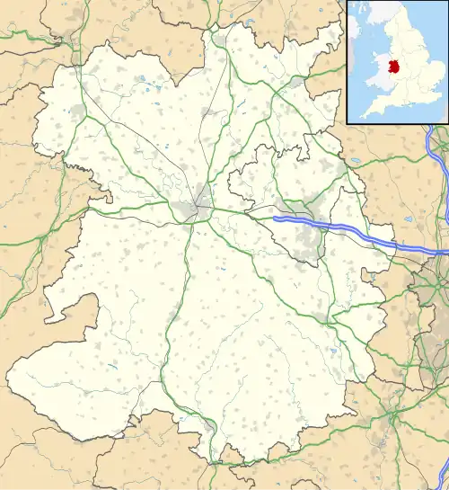 Quatford is located in Shropshire