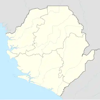 Kasseh is located in Sierra Leone