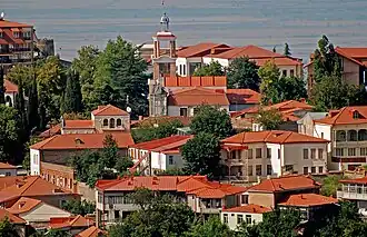 Signagi as seen from a nearby hill