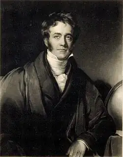 Mezzotint of John Herschel