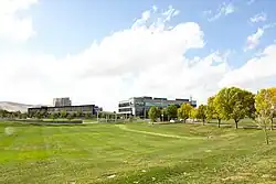 Skyline view of Prescott Valley civic center