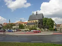 Centre with the Church of Saint Gotthard
