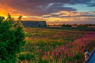 Slavic gord Raddusch in Vetschau-Raddusch (Wětošow-Raduš)
