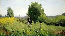 Le père Boyreau au printemps, c. 1900