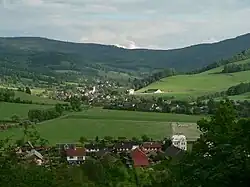 General view of Sobotín