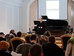 A lecture by Ališer Sijarić, 2022.