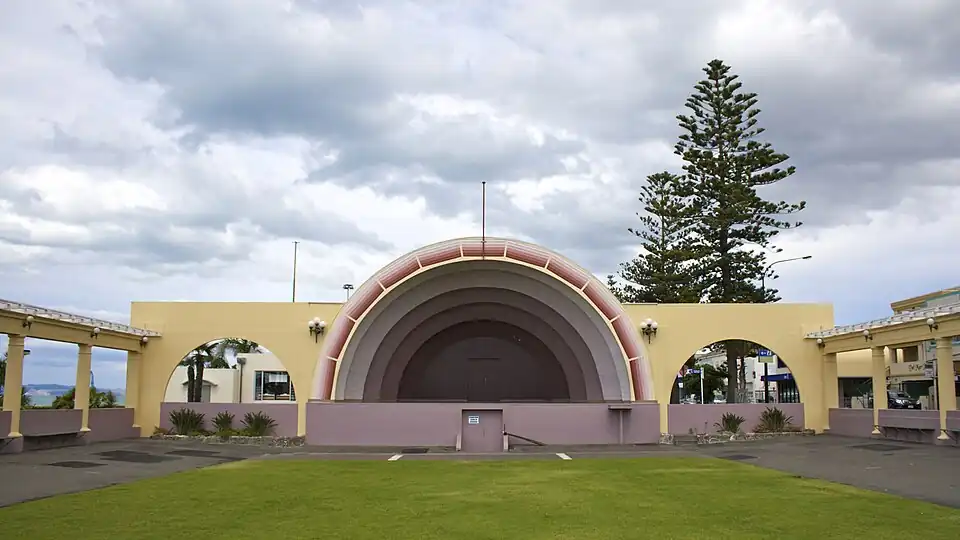 Sound Shell in Napier, New Zealand (1931)