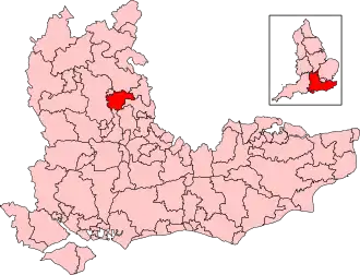 Map of constituency