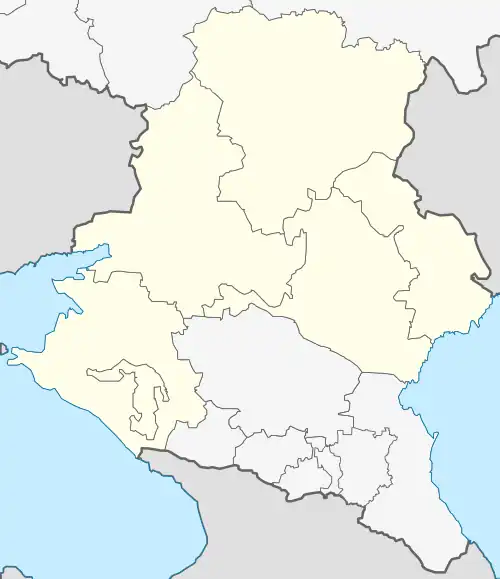 2008 Russian Second Division is located in Southern Federal District