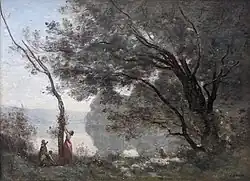 Souvenir de Mortefontaine (1864), Louvre Museum, Paris