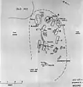 Spoonville archaeological site - burial map of mound 2